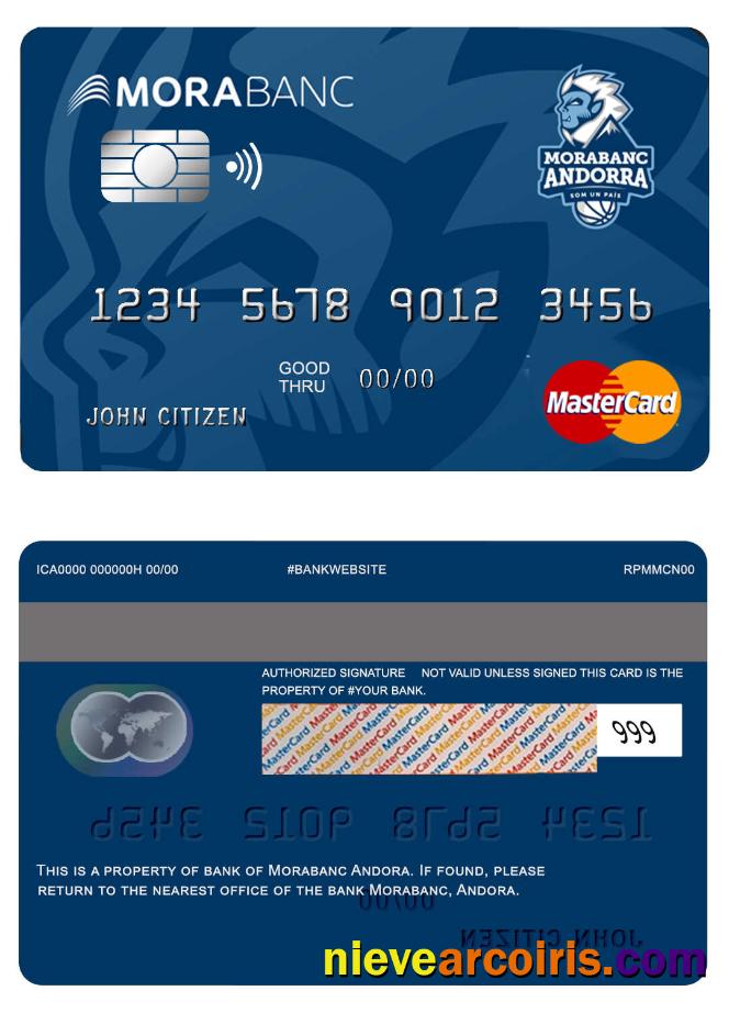 Andora Morabank mastercard